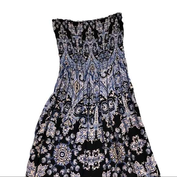 Free People Boho Strapless Jumpsuit - Picture 5 of 12